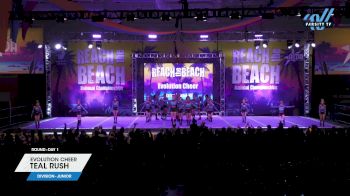 Evolution Cheer - Teal Rush [2024 L2 Junior Day 1] 2024 ACDA Reach the Beach Cheer Grand Nationals