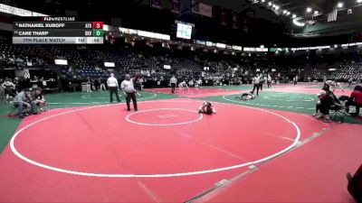 100 lbs 7th Place Match - Nathaniel Kuboff, ATGA vs Cane Tharp, BKV1