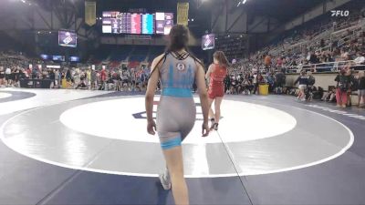 130 lbs Cons. Rd Of 64 - Abbie Colvin, UT vs Talah Hamed, IL