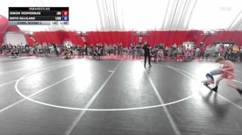67 lbs Cons. Round 2 - Simon Vesperman, Lancaster Wrestling Club vs Boyd Gilliland, La Crosse Area Wrestlers