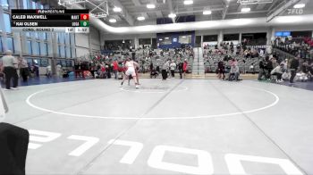 165 lbs Cons. Round 2 - Kai Olsen, Logan vs Caleb Maxwell, Manti