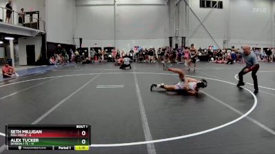 120 lbs Round 1 (8 Team) - Alex Tucker, Division-1 TC vs Seth Milligan, Full Circle