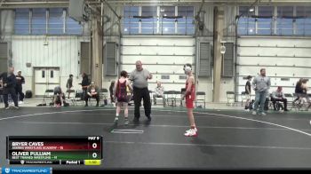 88 lbs Round 3 - Bryer Caves, Askren Wrestling Academy vs Oliver Pulliam, Best Trained Wrestling