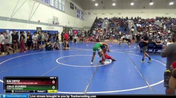 152 lbs Champ. Round 3 - Cruz Duardo, Team Jackrabbits vs Kai Ortiz, Fullerton Union High School Wr