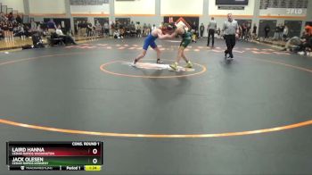 126 lbs Cons. Round 1 - Jack Olesen, Cedar Rapids Kennedy vs Laird Hanna, Cedar Rapids Washington