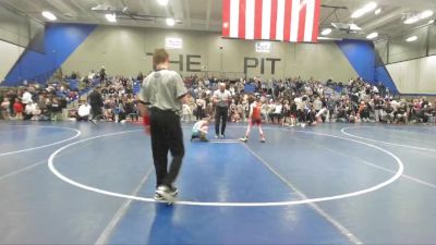 63 lbs Champ. Round 1 - Tucker Horner, JWC vs Maddox Sasser, Champions Wrestling Club