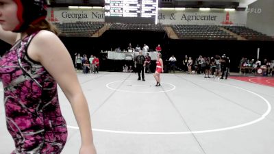 115 lbs Quarterfinal - Addison Iovino, Georgia vs Susanne Britt, Roundtree Wrestling Academy