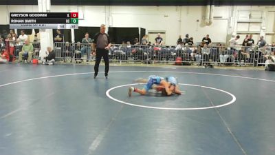 70 lbs Consi Of 8 #1 - Greyson Goodwin, IL vs Ronan Smith, NC