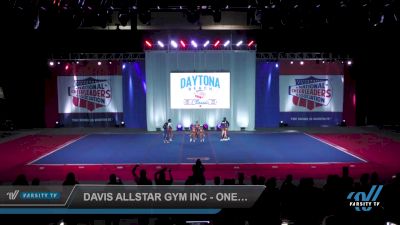 Davis Allstar Gym Inc - Onesies [2022 L1 Tiny - Novice - Restrictions - D2 Day 1] 2022 NCA Daytona Beach Classic