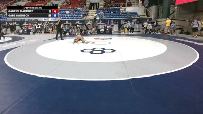 113 lbs Cons. Rd Of 64 - Gabriel Martinez, California vs Gabe Swenson, Minnesota