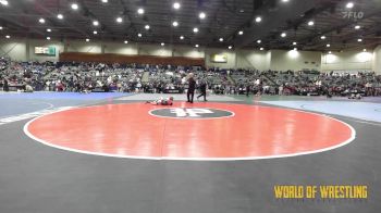 64 lbs Consi Of 4 - Wyatt Byrd, Wyoming Underground vs Abel Estrada, Victory Wrestling-Central WA