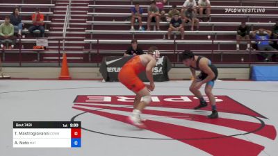 57 kg Rr Rnd 3 - Trevor Mastrogiovanni, Cowboy RTC vs Anthony Noto, Mat Town USA