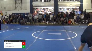 160 lbs Consolation - Lennon Soaper, Riverbend-VA vs Jude Childers, Parkersburg South-WV