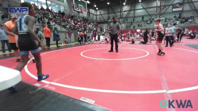 85 lbs Final - Josey Voss, Skiatook Youth Wrestling vs OrRion Douglas, Pitbull Wrestling Academy