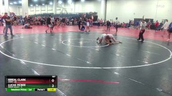 157 lbs Round 1 (10 Team) - Lucas Mcbee, Owen Valley vs Isreal Clark, AAWA