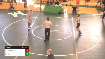 126 lbs Consolation - Gregor Guempel, Cohasset vs Liam Norton, Bristol-Plymouth/Coyle Cassidy