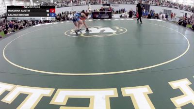 95 lbs Makenna Austin, Washington vs Aaliyah Brown, Indiana