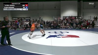 70 lbs Cons. Round 5 - Kyrel Leavell, Charleston Regional Training Center vs Tyler Vazquez, New Jersey RTC