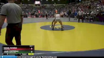 6A - 145 lbs Quarterfinal - Jahir Contreras, Shawnee Mission East vs Ismael Ramirez, Dodge City