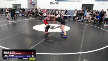 127 lbs Semifinal - Jayli Jones, Arctic Warriors Wrestling Club vs Hailie Smith, Anchor Kings Wrestling Club