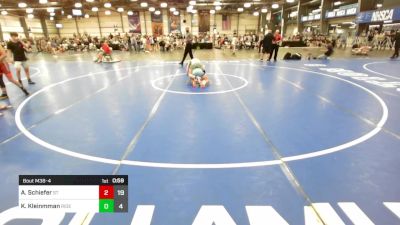 100 lbs Rr Rnd 1 - Aaden Schiefer, Steller Trained Fett vs Kaden Kleinmman, Ride Out Wrestling Club