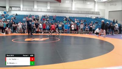 129 lbs Champ. Round 1 - Anthony Taylor, Midwest Extreme vs Raylon Moats, Bremen