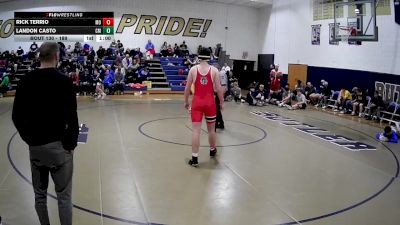 189 lbs Cons. Round 2 - Landon Casto, Canon McMillon vs Rick Terrio, Moon