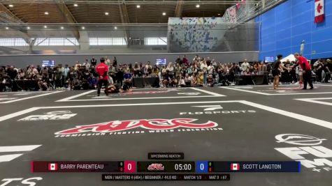 Barry Parenteau vs Scott Langton 2025 ADCC Vancouver Open