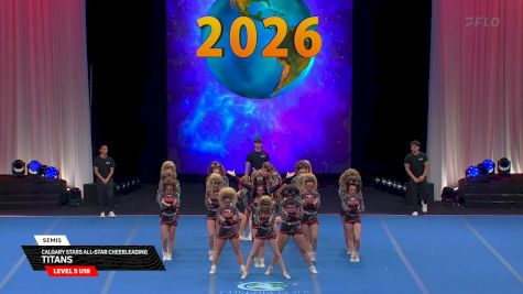 Calgary Stars All-Star Cheerleading - Titans [2026 L5 U18 Semis] 2026 The Cheerleading Worlds