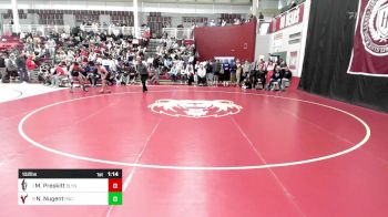 132 lbs Quarterfinal - Maddox Preskitt, Bishop Lynch vs Nicholas Nugent, St. Anne-Pacelli Catholic