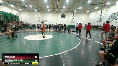 190F Round 1 - Christian Mendoza, Jackson Hole vs Beau Mann, Natrona County