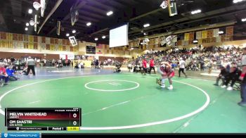 220 lbs Champ. Round 1 - Melvin Whitehead, Liberty vs Om Shastri, Los Gatos