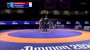 48 kg 1/2 Final - Armin Shamsipourhaji, Iran vs Yedige Toleutayev, Kazakhstan