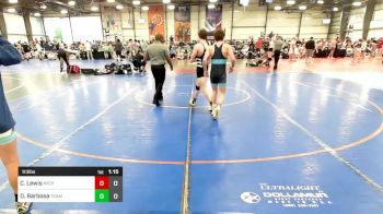 113 lbs Rr Rnd 2 - Caleb Lewis, Michigan Grapplers Orange vs Daigan Barbosa, Team Iron Bear