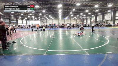 90 lbs Rr Rnd 1 - Nikos Sevastos, CTWHALE Orca - MS vs Braxton Mangum, PA Revival - MS