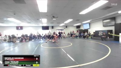 285 lbs Quarterfinal - Nicholas Sahakian, St John Bosco vs Chad Troxler, Liberty (Bakersfield)