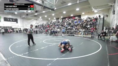 132 lbs Cons. Round 1 - Skyler Field, Littlerock vs Jacob Saldana, Carter