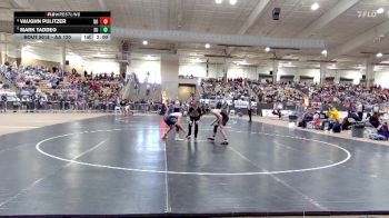 AA 120 lbs Champ. Round 1 - Mark Taddeo, Summit High School vs Vaughn Pulitzer, Dobyns Bennett High School