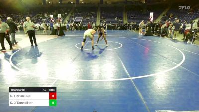 157 lbs Round Of 32 - Naziel Florian, Lawrence vs Camden O`Donnell, Haverhill