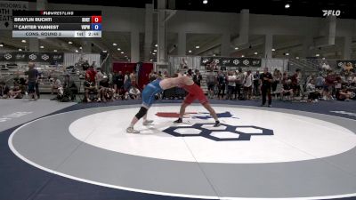 86 lbs Cons. Round 3 - Braylin Ruchti, Southern Oregon Regional Training Center vs Carter Vannest, Vasky Bros\Pitman Wrestling Club