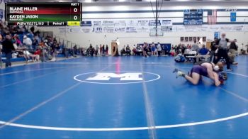 157 lbs Cons. Semi - Blaine Miller, Barnsdall vs Kayden Jason, Mannford