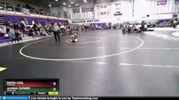 135 lbs Champ. Round 1 - Alenna Sumner, Richland vs Nayeli Leal, Othello