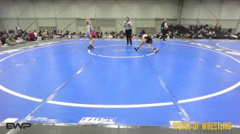70 lbs Rr Rnd 2 - Jaycie Harmon, Super Girls K-6 Red vs Isabella Henze, Mat Union Misfits K-6