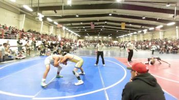 156 lbs Consolation - Oscar Contreras, Xcess vs Mathias Kills In Sight, Bloomfield Youth Wrestling