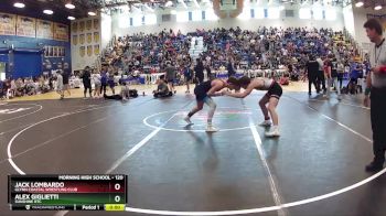 120 lbs Cons. Round 6 - Jack Lombardo, Glynn Coastal Wrestling Club vs Alex Giglietti, Sunshine RTC