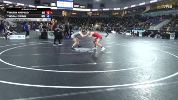 117 lbs Cons. Round 2 - Hailey Hatfield, Otterbein vs Norah Swaim, McKendree University