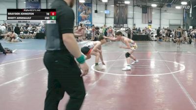 100 lbs Rr Rnd 3 - Brayden Johnston, Terps Northeast Elite vs Rhett Arsenault, FORGE M/S
