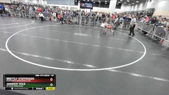 67 lbs Cons. Round 2 - Andrew Hole, RT Elite Wrestling vs Brettly Steffensen, Flat Earth Wrestling Club