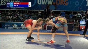 72 kg Quarterfinal - Kayla Marie Marano, Usa vs Maria Larisa Nitu, Rou