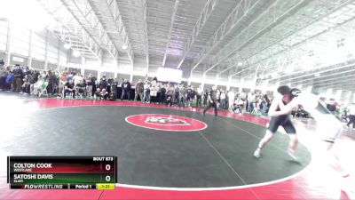 215 lbs Quarterfinal - Satoshi Davis, Slam vs Colton Cook, Westlake